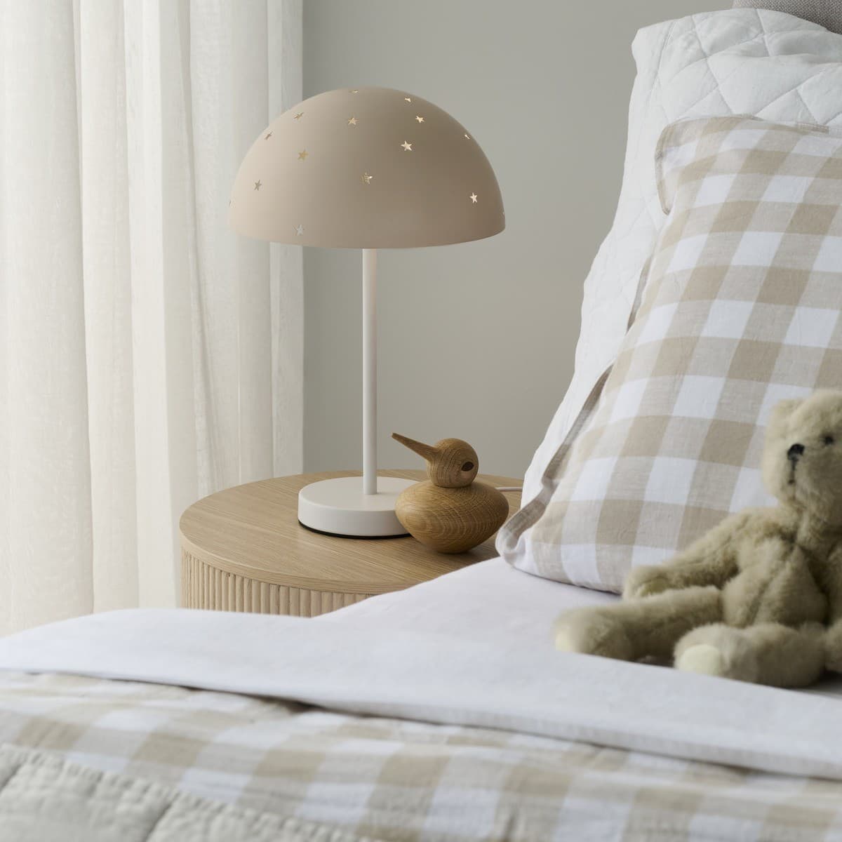 Stella II 1 Light Table Lamp in Latte