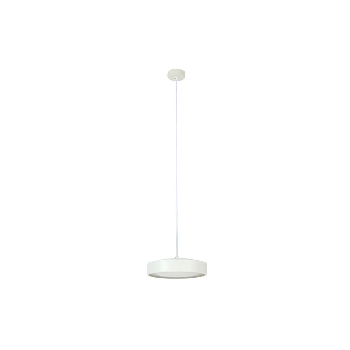 Uno 1 Light Pendant In White