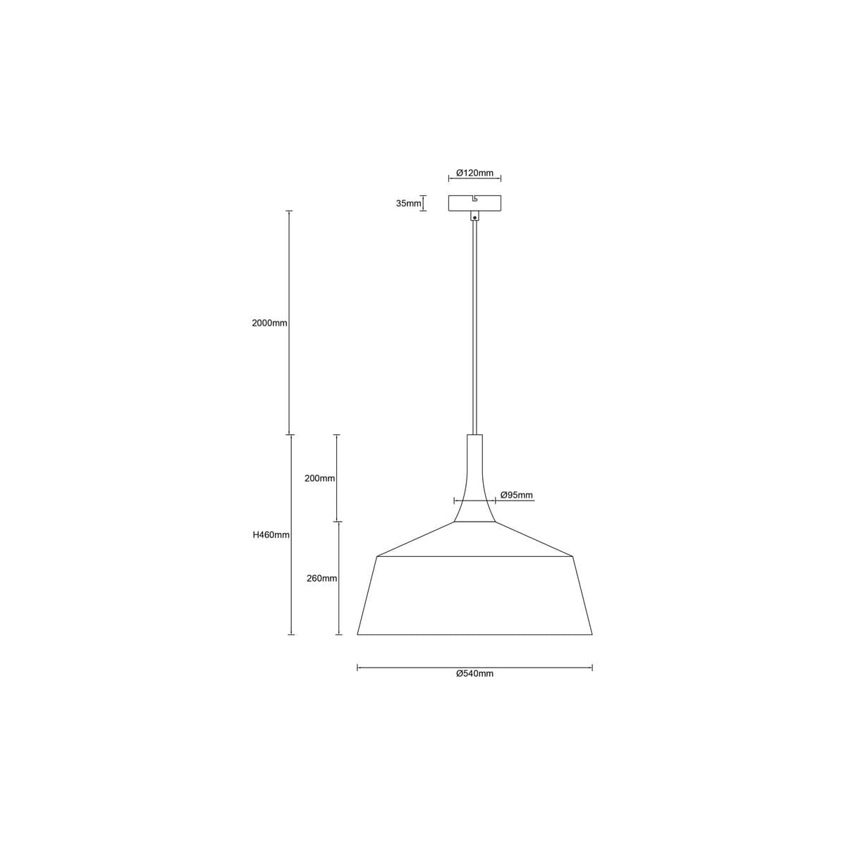 Husk 1 Light Large Pendant in Travertine with Beige Shade-img-2