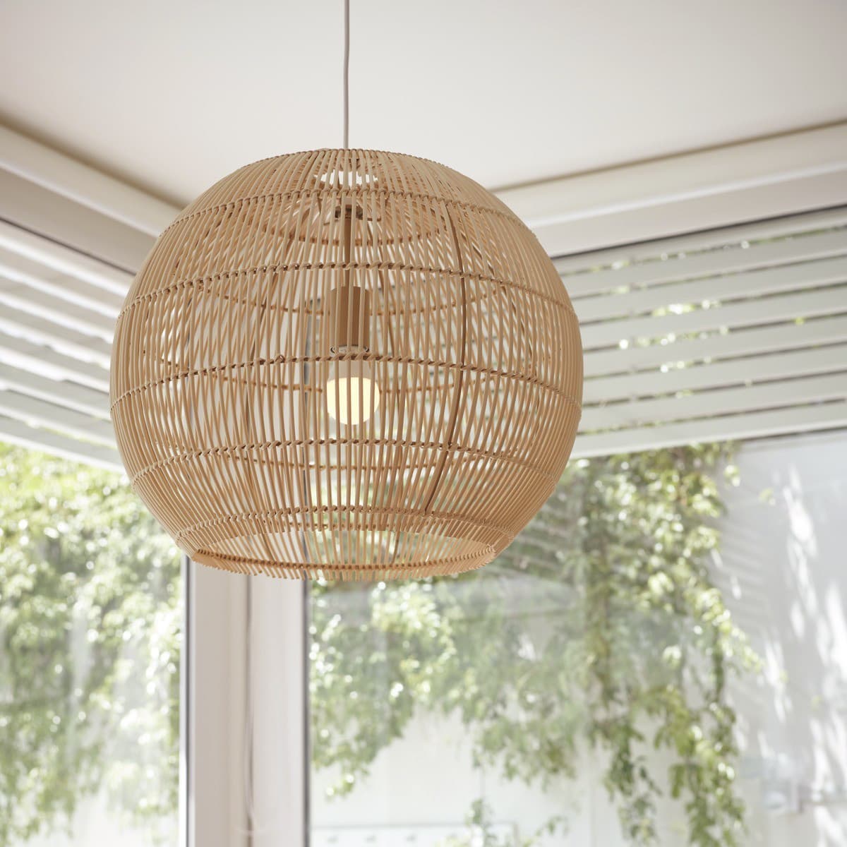 Herman 1 Light 400mm Round Pendant in Natural-img-3