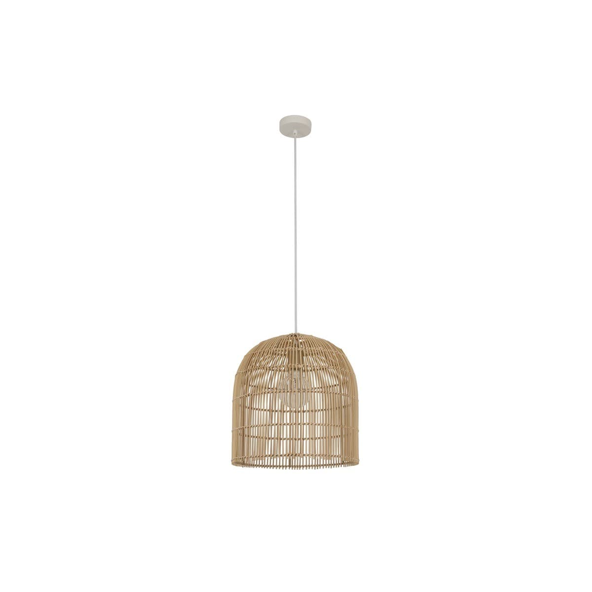 Herman 1 Light 350mm Tall Pendant in Natural