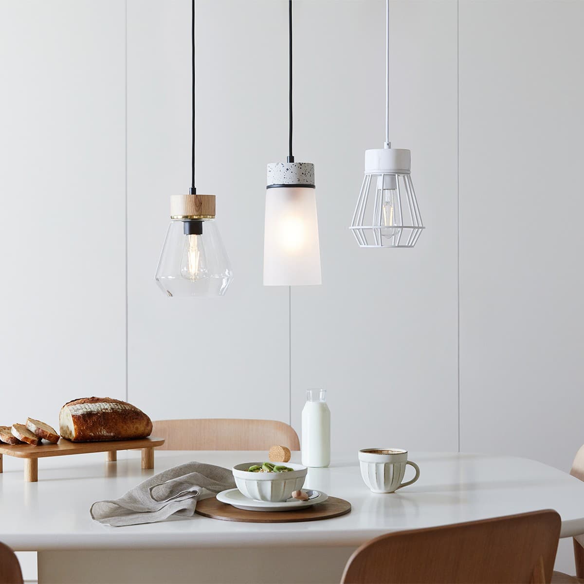 Lexicon 1 Light 2m Suspension in Terrazzo-img-4