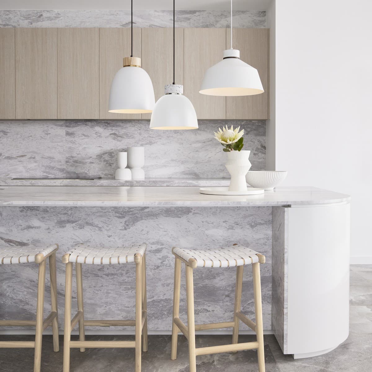 Lexicon Angular Shade in White