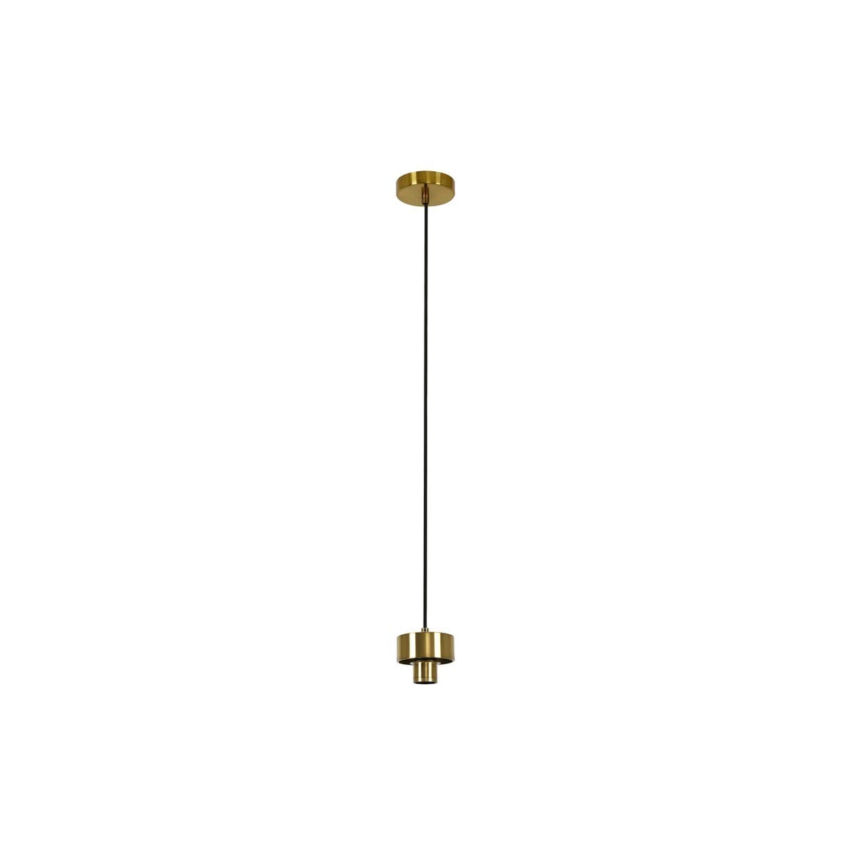 Lexicon 1 Light 2m Suspension in Aged Brass-img-1