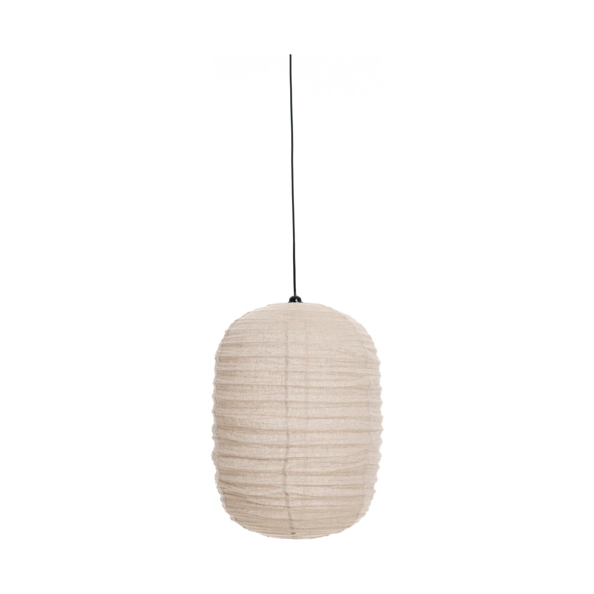 Tamarind Capsule Handcrafted Linen Shade Only in Natural-img-1