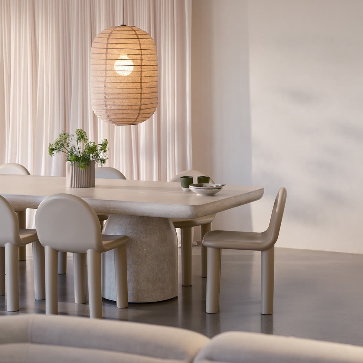 Tamarind Capsule Handcrafted Linen Shade Only in Natural-img-2