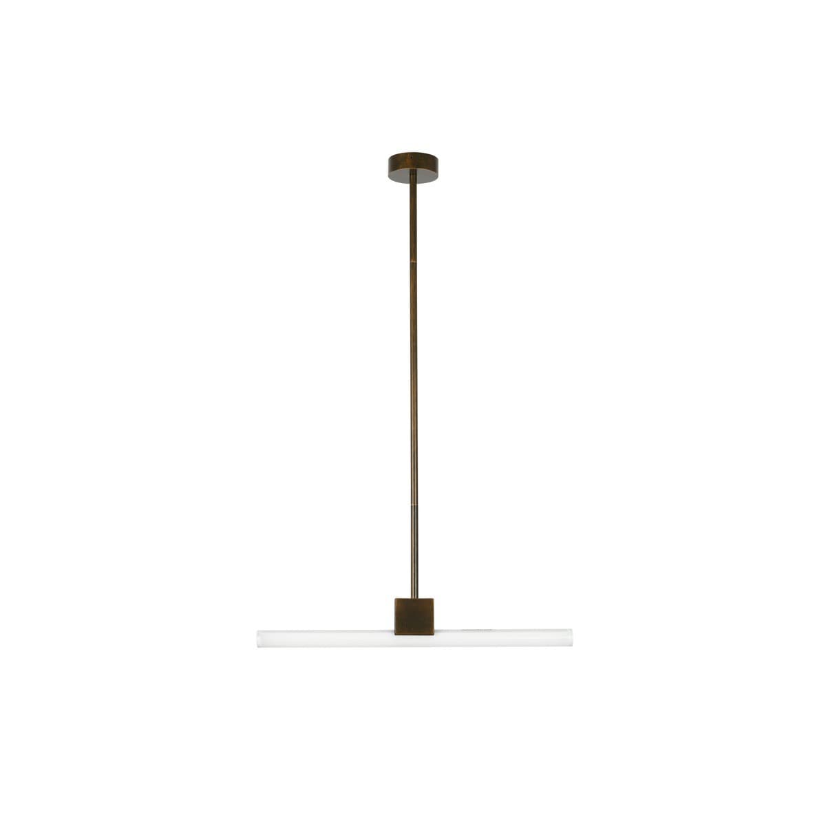 Preston 1 Light IP44 Pendant in Bronze