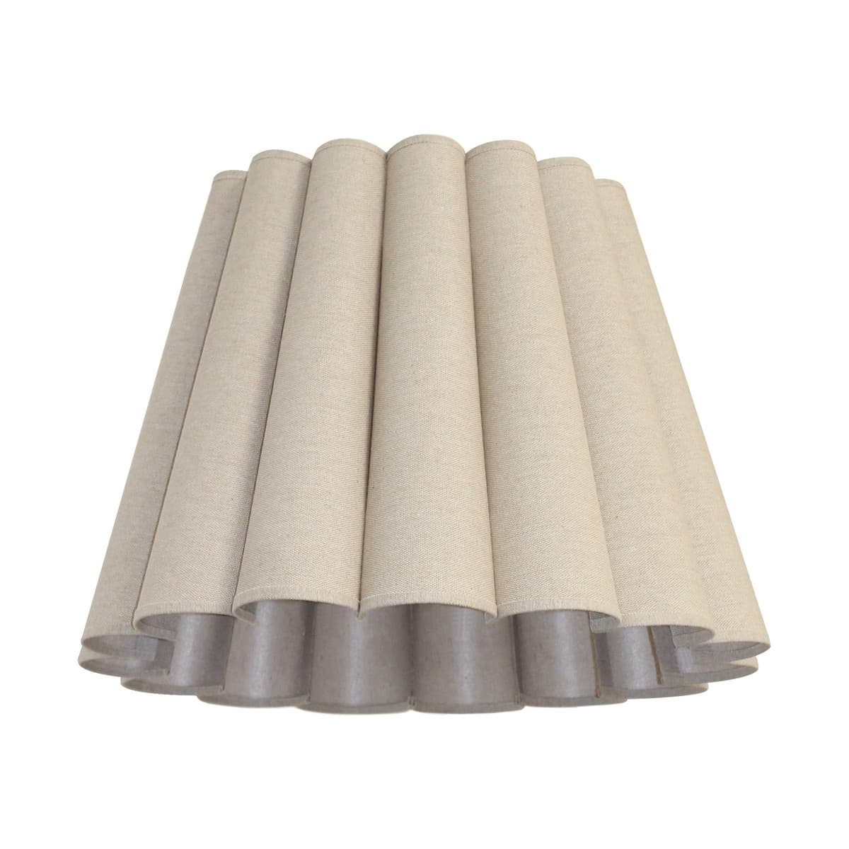 Viento Fluted Shade Only in Natural-img-1