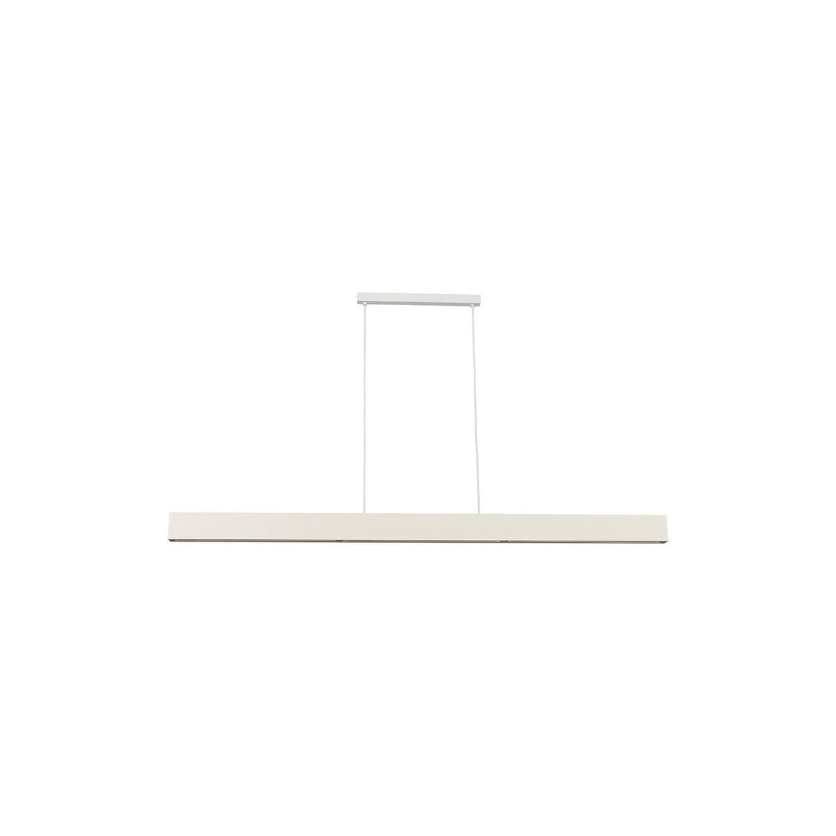 Palo 1.6m 3 Light S14d Linear Pendant in Chalk White
