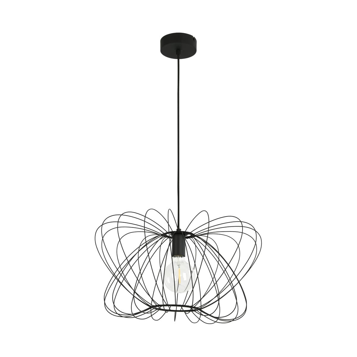 Trace Flair Pendant in Black