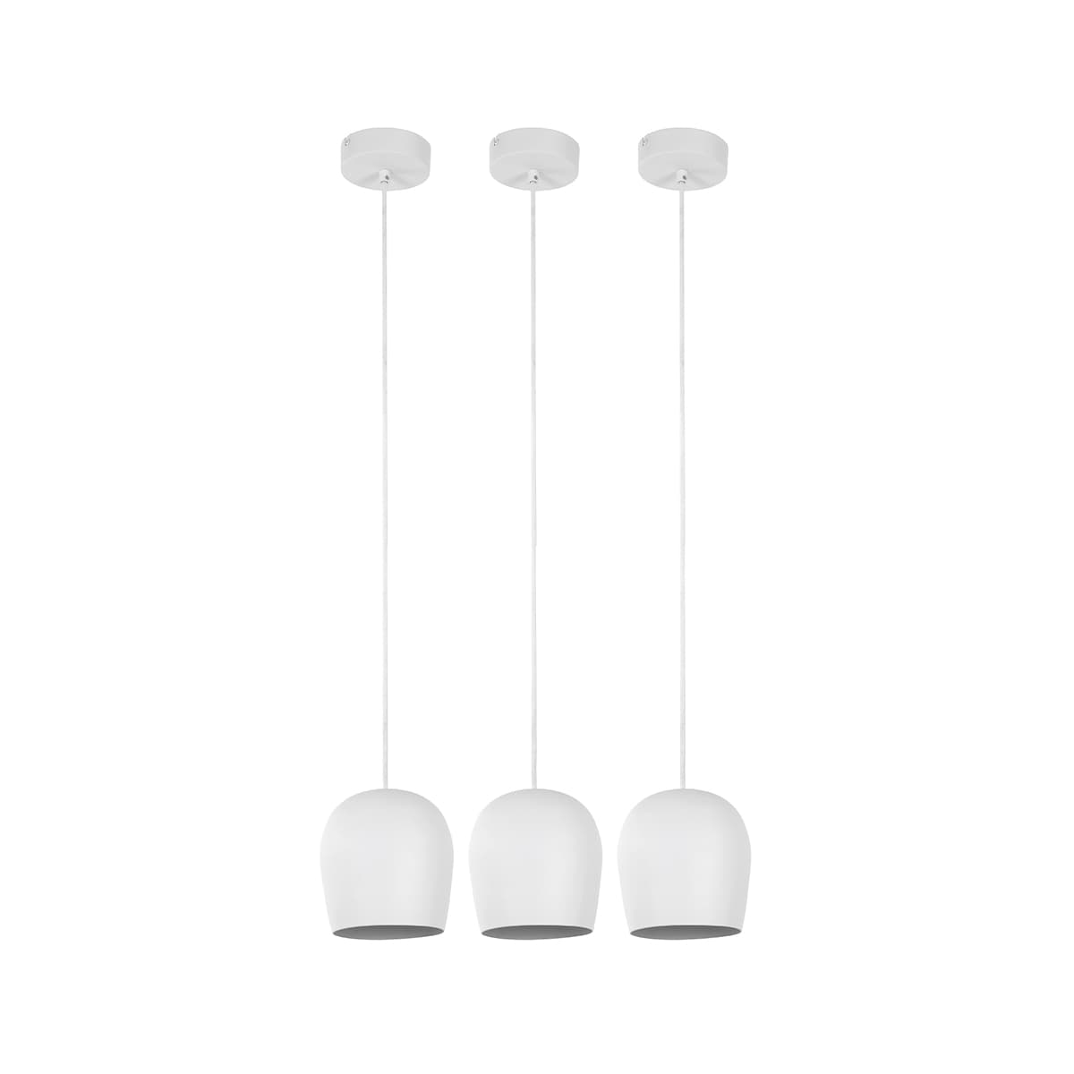 Trilo Pendant 3 Pack in White