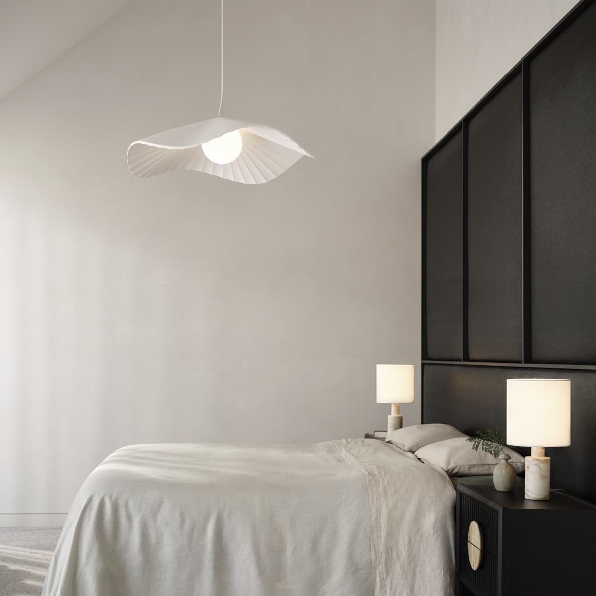 MFL Ballare 1 Light 600mm Pendant in Gypsum-img-3