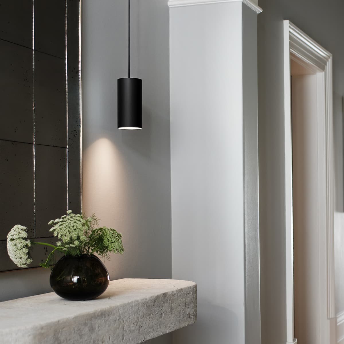 Masson Mila Pendant in White