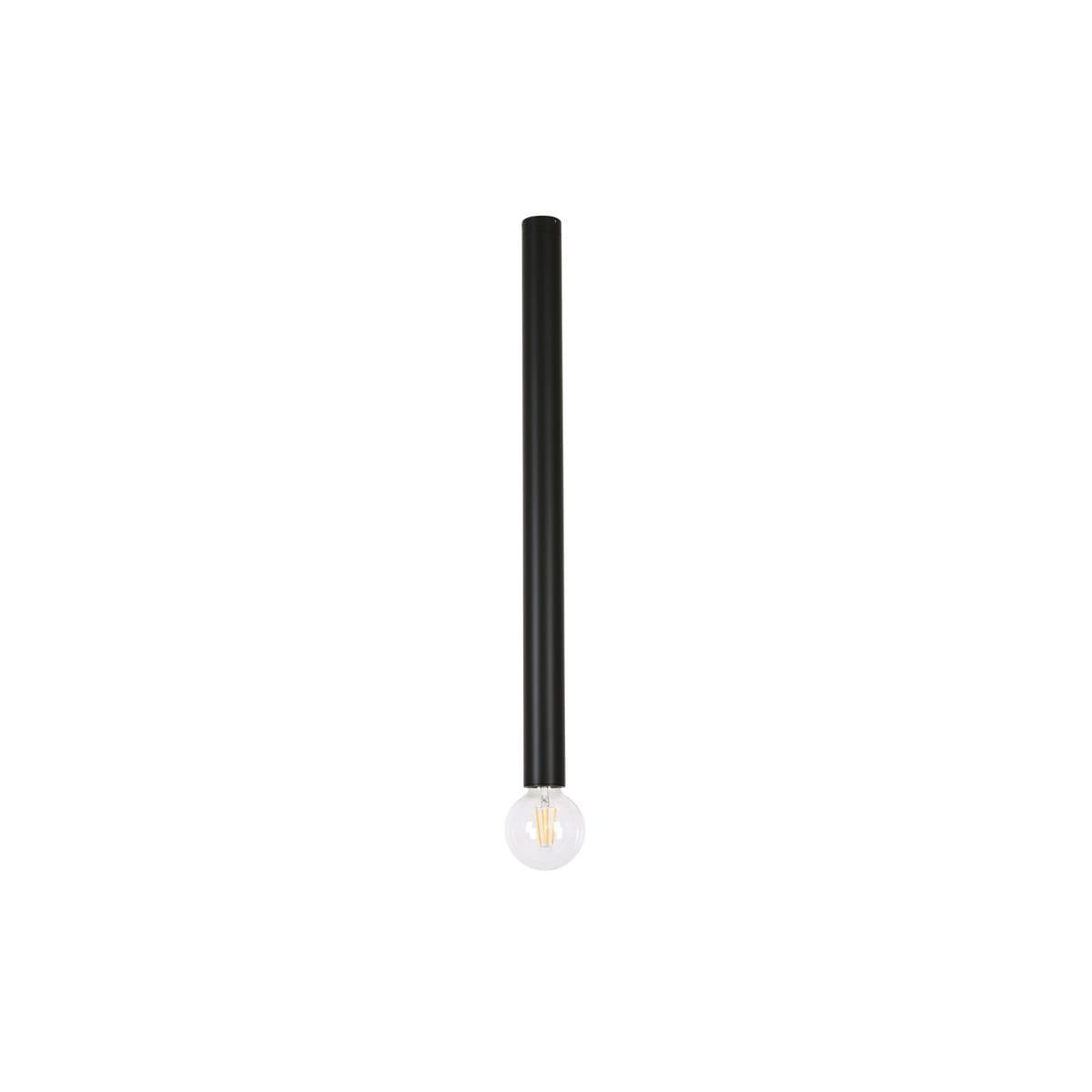 Parker 1 Light Drop Pendant in Black-img-1