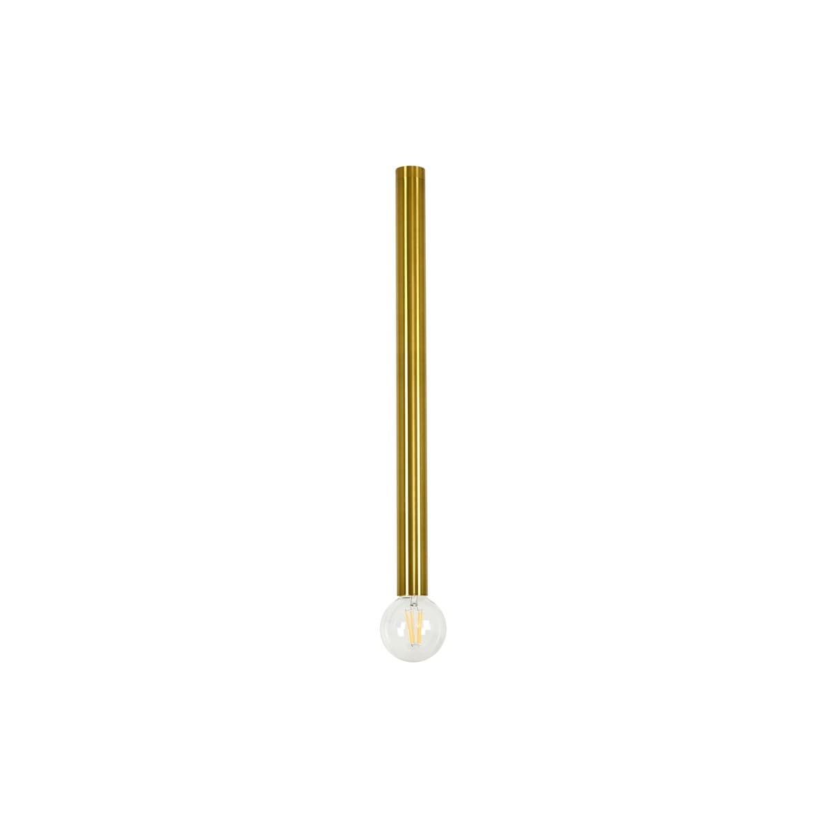 Parker 1 Light Drop Pendant in Aged Brass