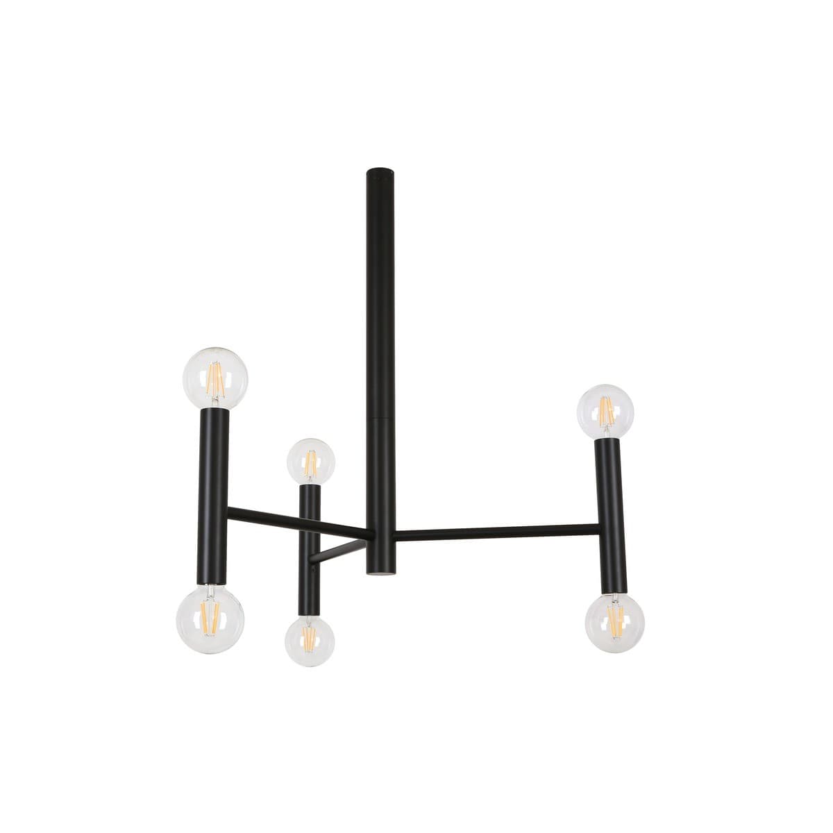 Parker 6 Light Pendant in Black