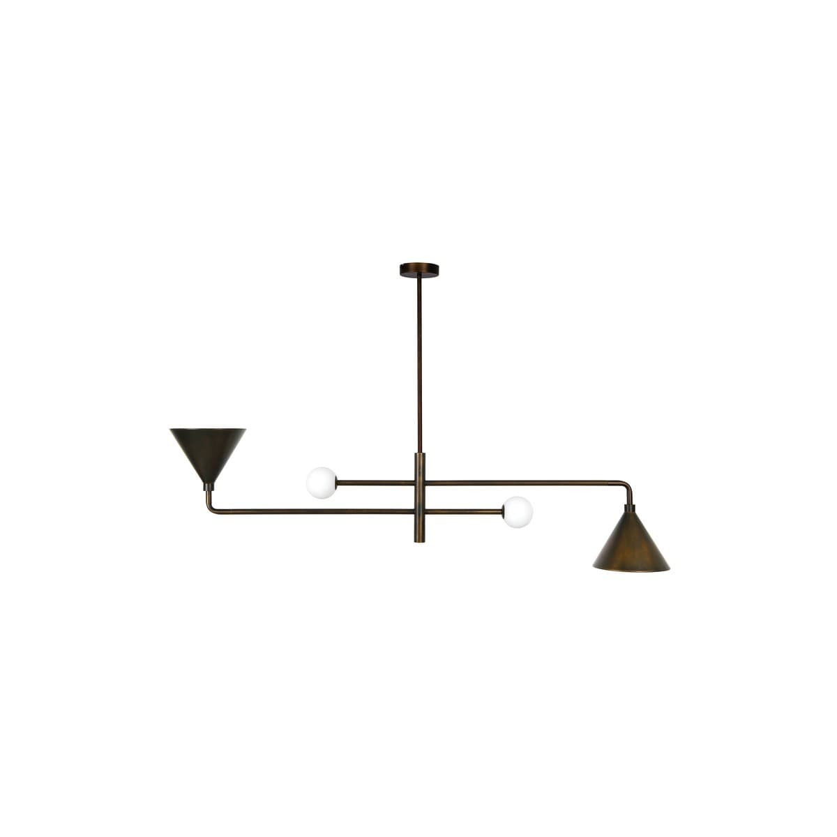 Miller 4 Light Pendant in Bronze-img-1