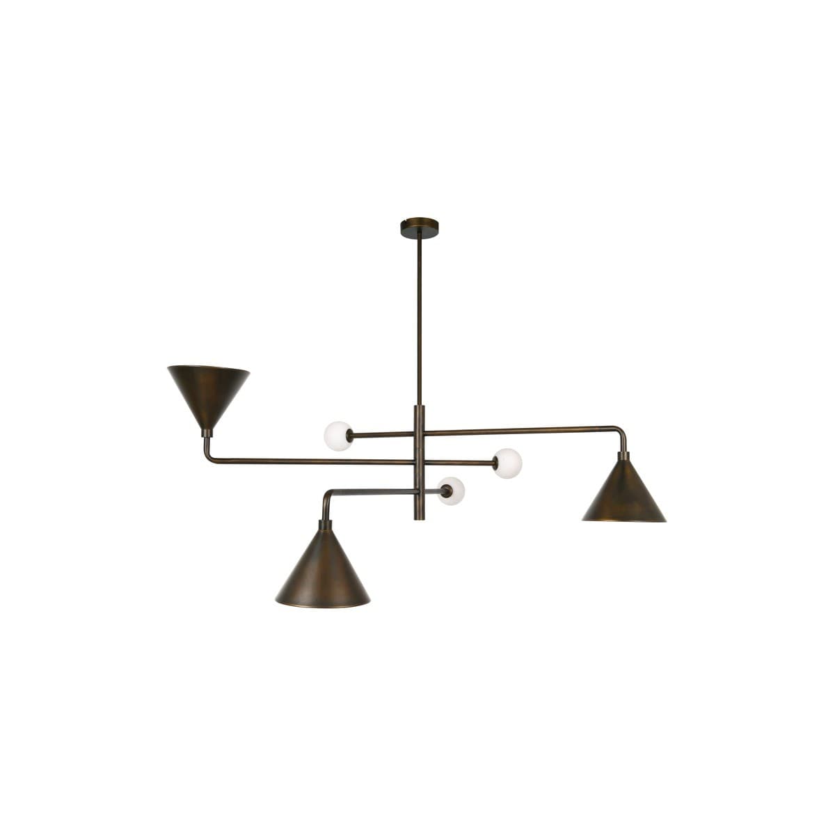Miller 6 Light Pendant in Bronze-img-1