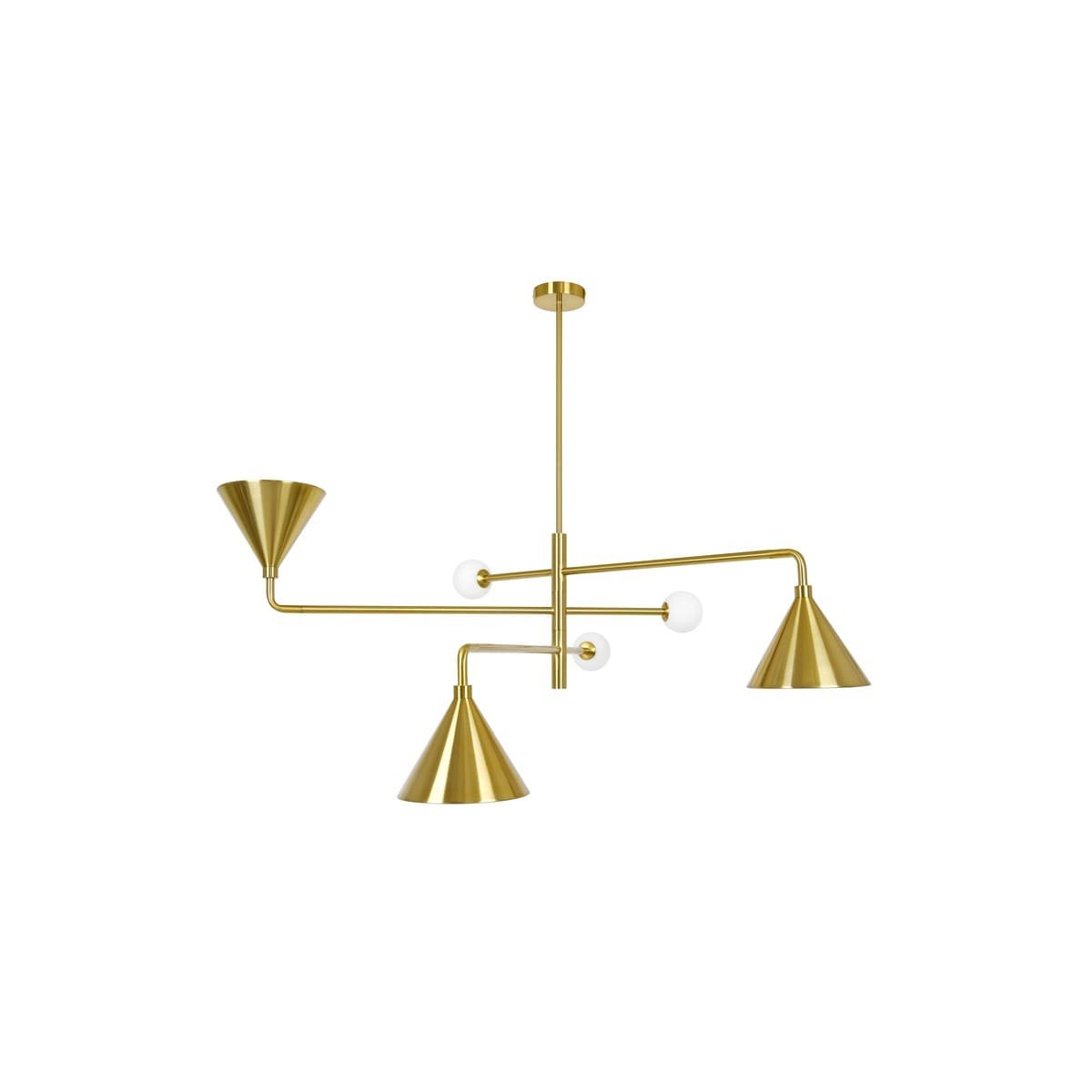 Miller 6 Light Pendant in Aged Brass-img-1