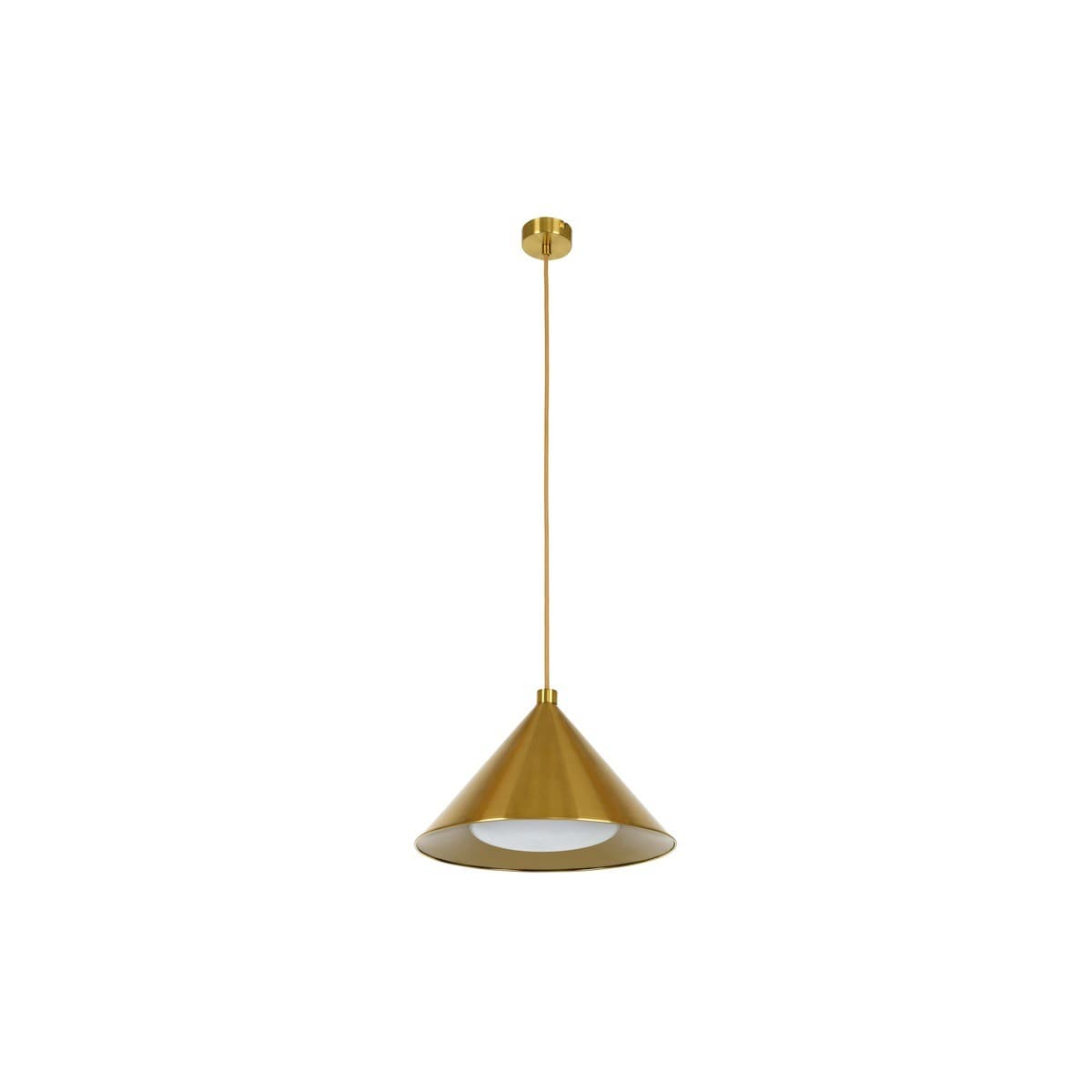 Sienna 1 Light Pendant in Aged Brass-img-1