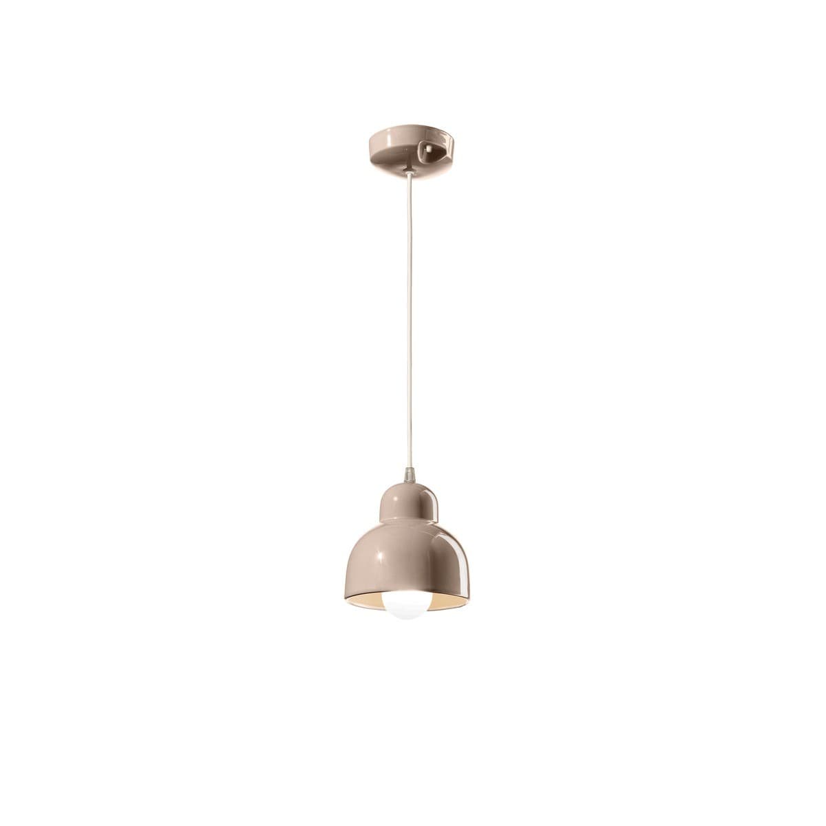 Berimbau 1 Light Pendant in Sand Grey-img-1