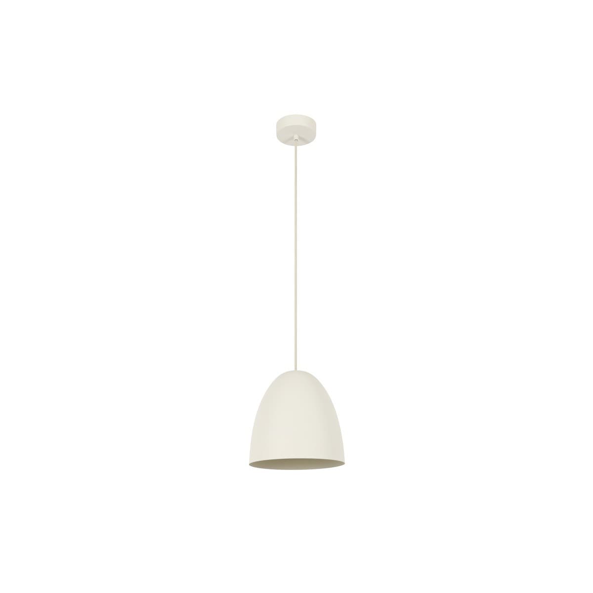 July 1 Light Dome Pendant in Textured Chalk-img-1