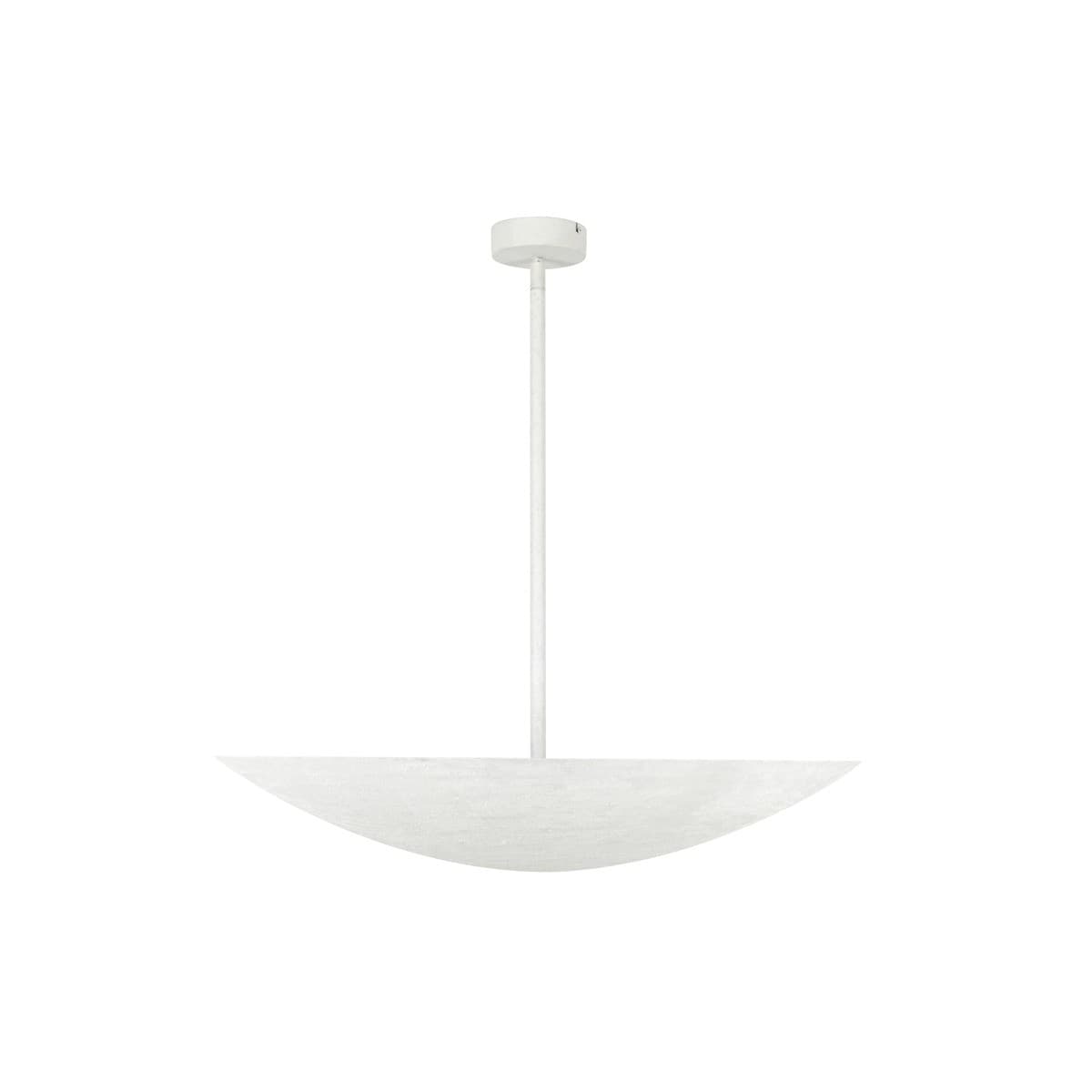 Sierra 5 Light Large Pendant Uplighter in Textured White