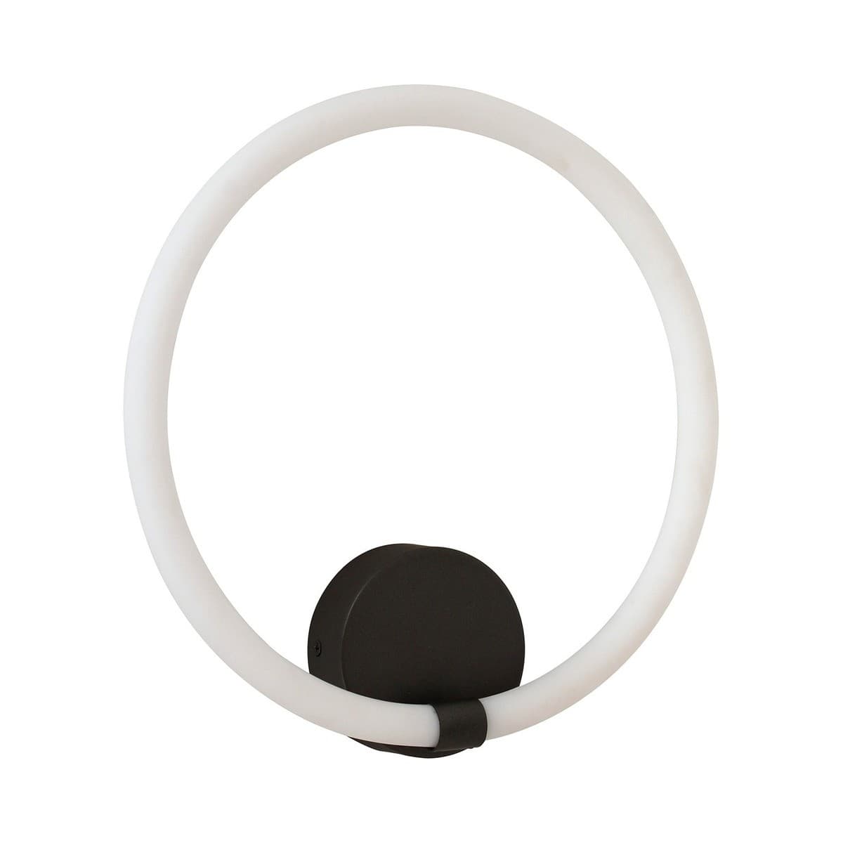 Sphere LED Wall Bracket in Aged Steel with Frosted White Tubes