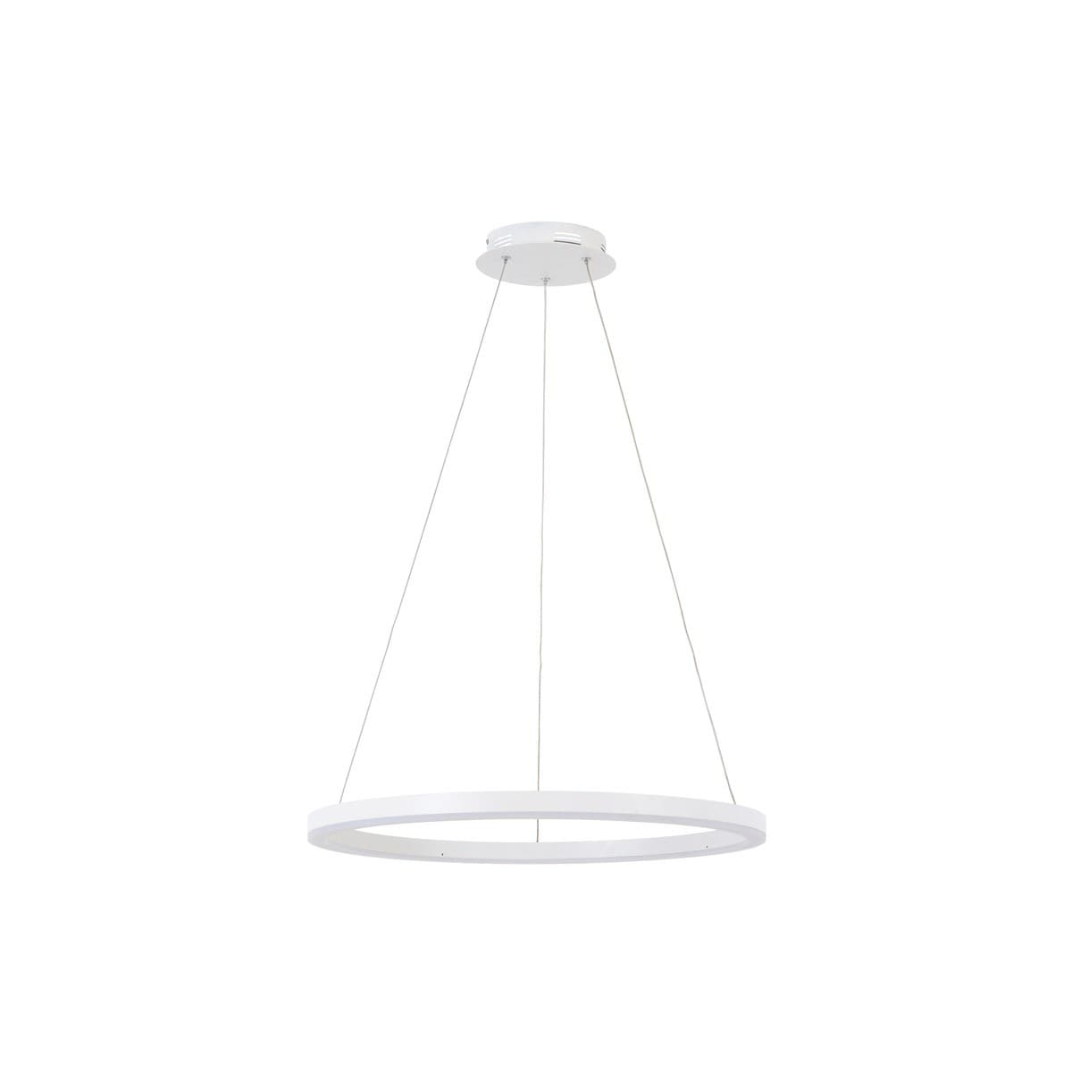 Lucci Connect Circa II 600mm LED Colour-Shifting RGB Smart Ring Pendant in White-img-1