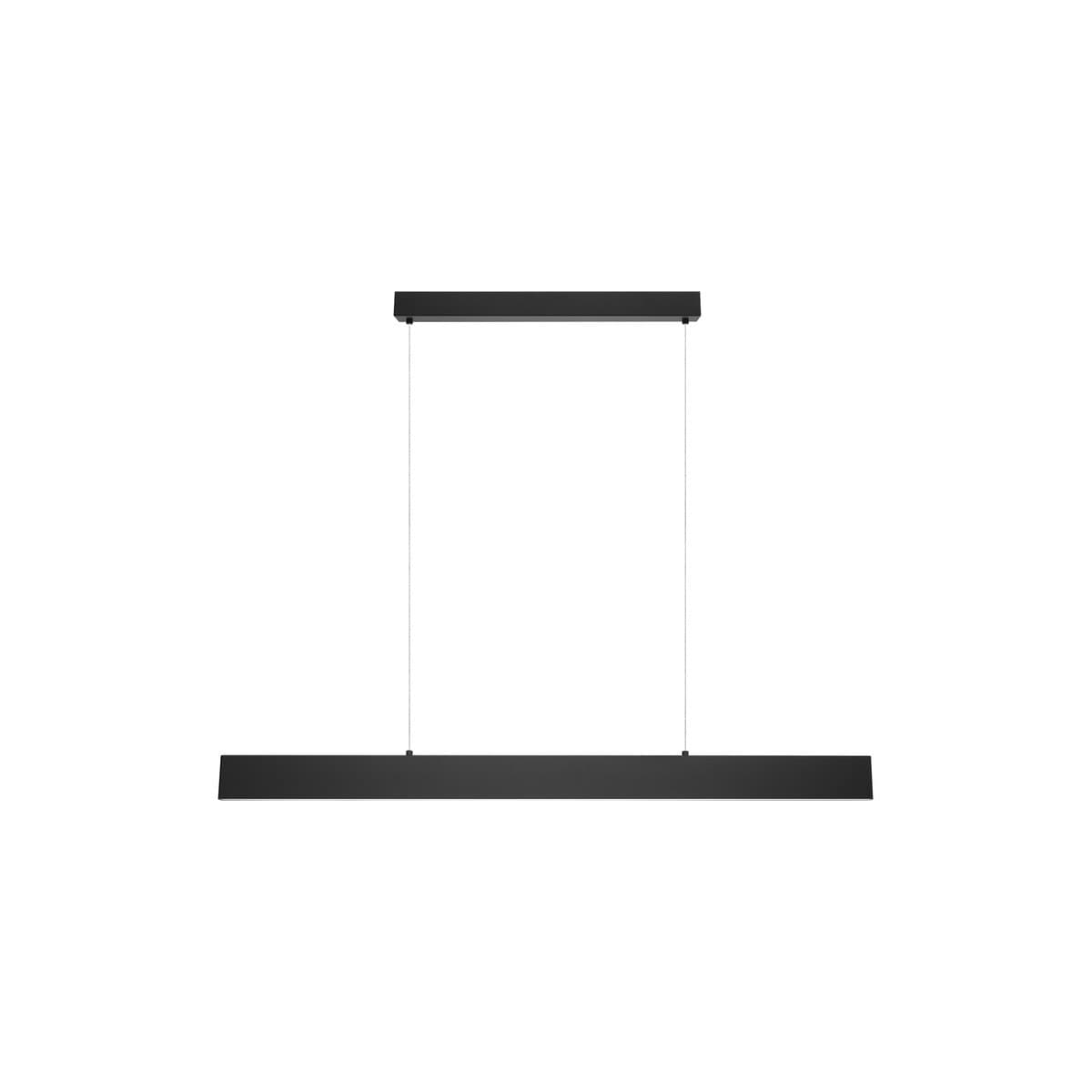 Contempo 1.2m LED Up/Down Pendant in Black-img-1