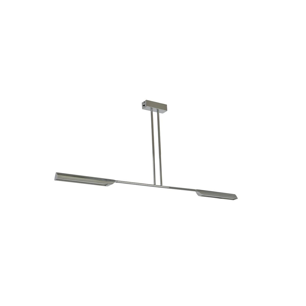 Coates 2 Light LED Colour Switching Linear Pendant in Polished Chrome-img-2