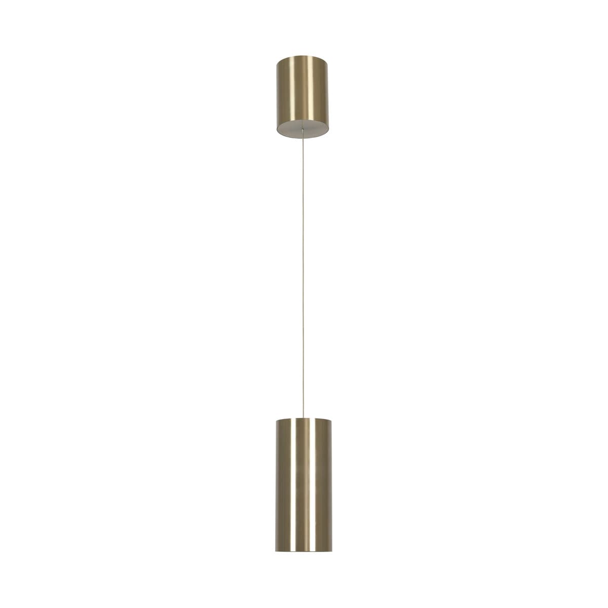 Ison LED Rise and Fall Pendant in Brushed Chrome