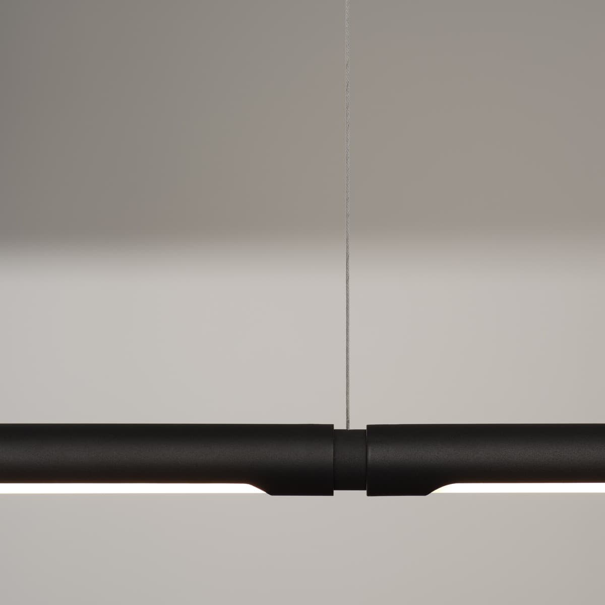 Repeat Pendant Joiner Accessory in Textured Black