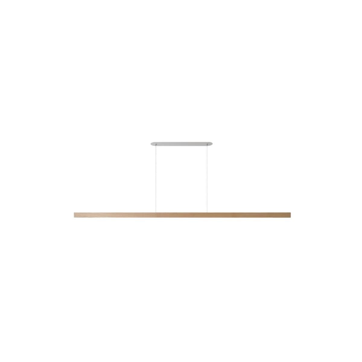 MFL Alpine 1.8m LED Pendant in Natural Timber