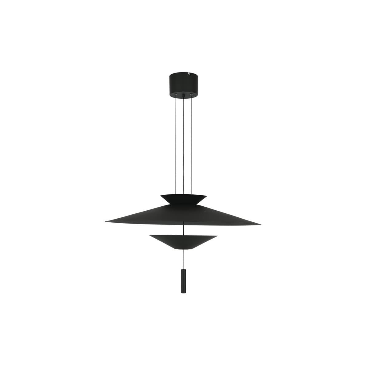 MFL Solstice 800mm LED Adjustable Pendant in Black
