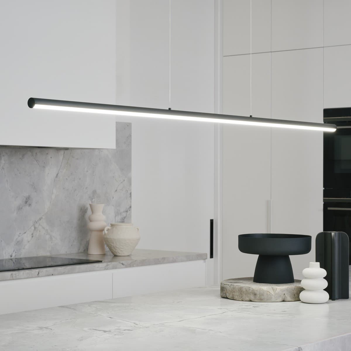 Lucci Connect Beam 1.8m LED RGB Smart Pendant with Day Night Sleep in Black-img-9