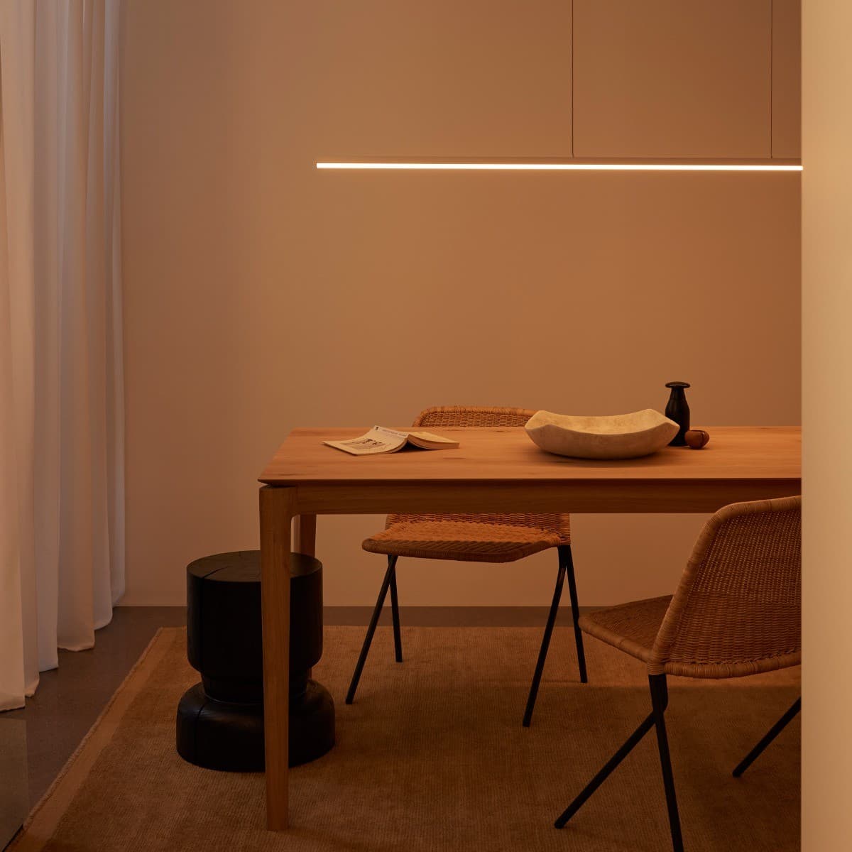 Lucci Connect Beam 1.8m LED RGB Smart Pendant with Day Night Sleep in White-img-3