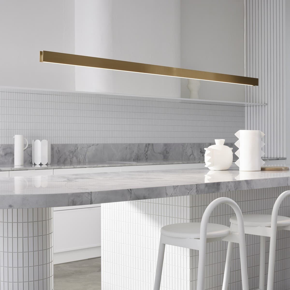 Strix III 1.8m Plate Shade Only in Aged Brass-img-2