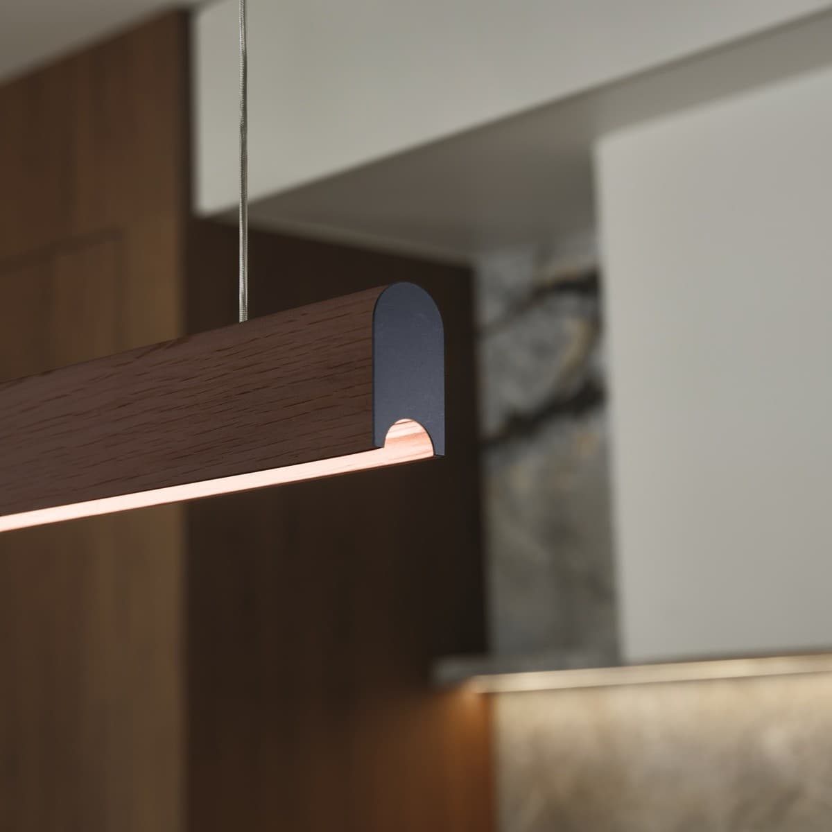 Strix III 1.8m Timber Shade Only in Walnut-img-3