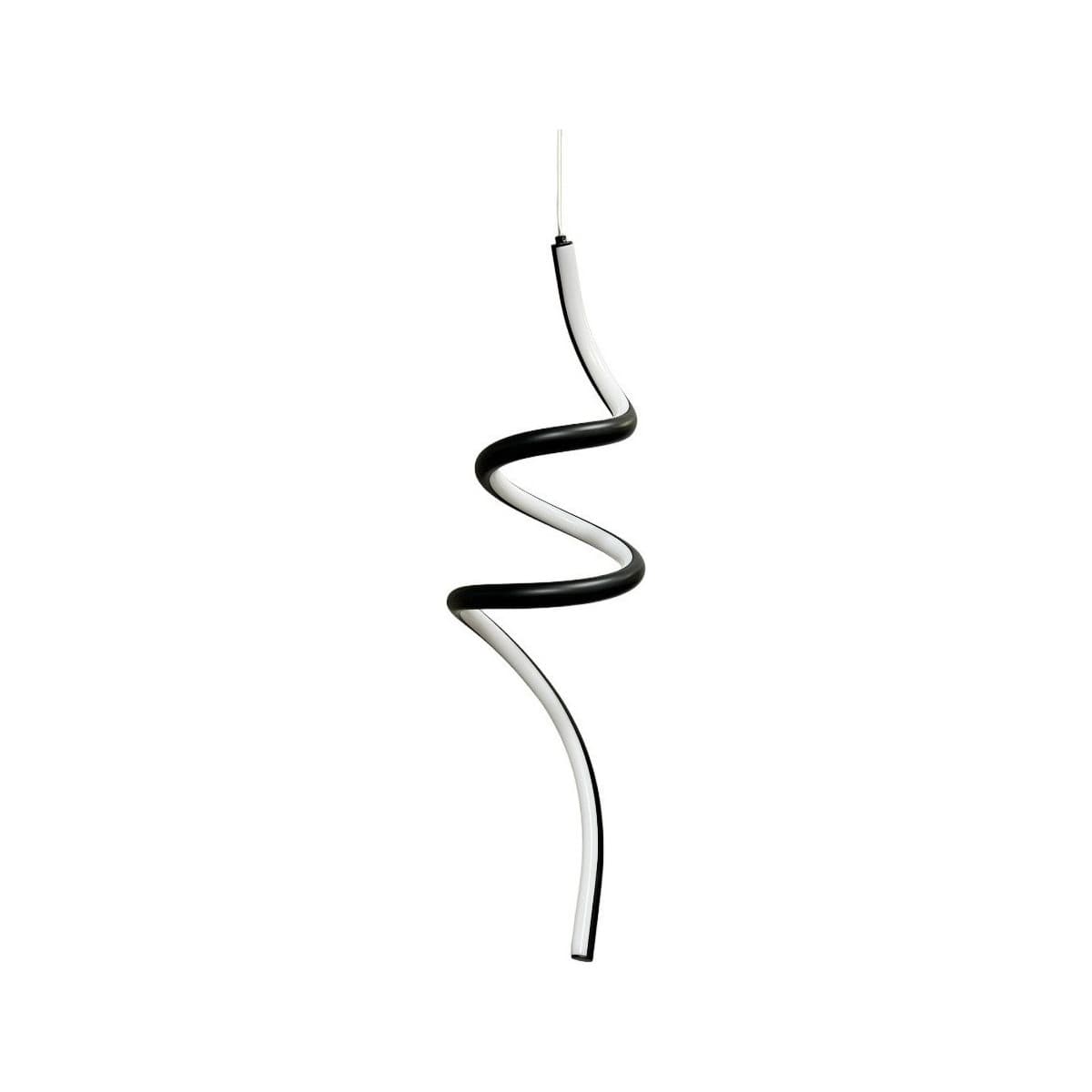 Cumulus Small LED Drop Pendant in Black