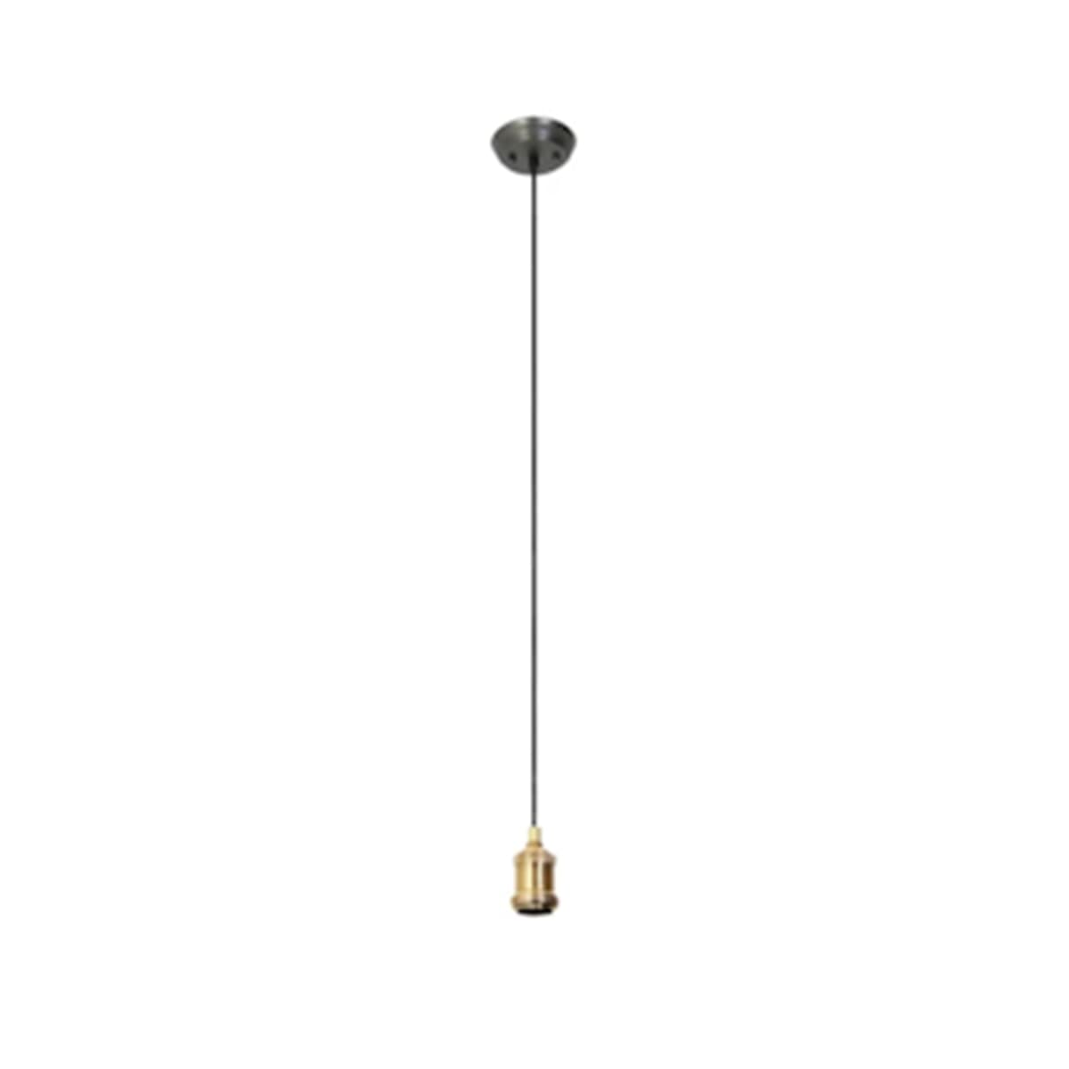 Manor 1 Light 1.8m Suspension Cord in Antique Brass-img-1