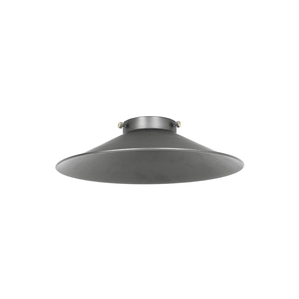 Manor 200mm Conical Shade in Aged Steel