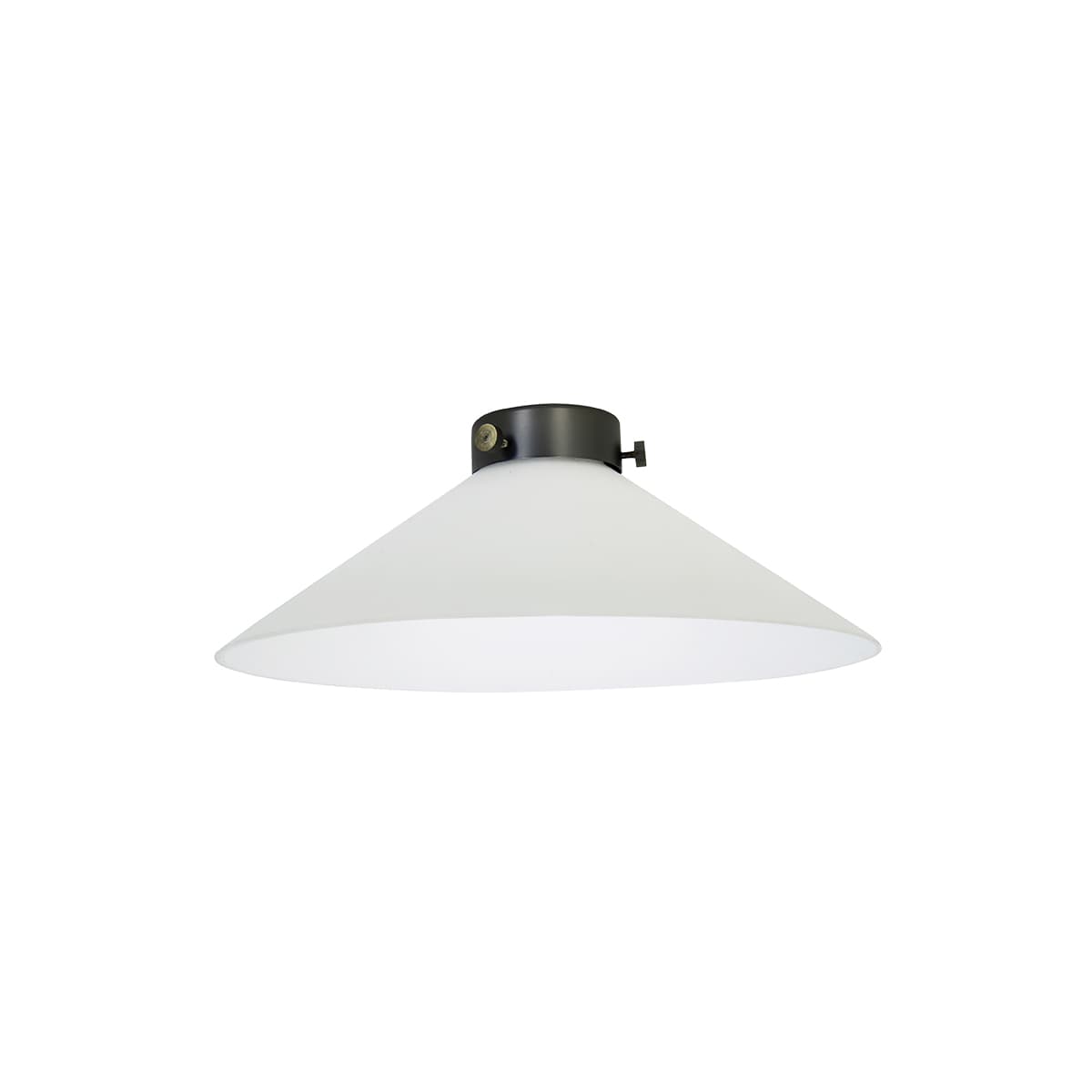 Manor 300mm Conical Shade in Frosted Opal Glass