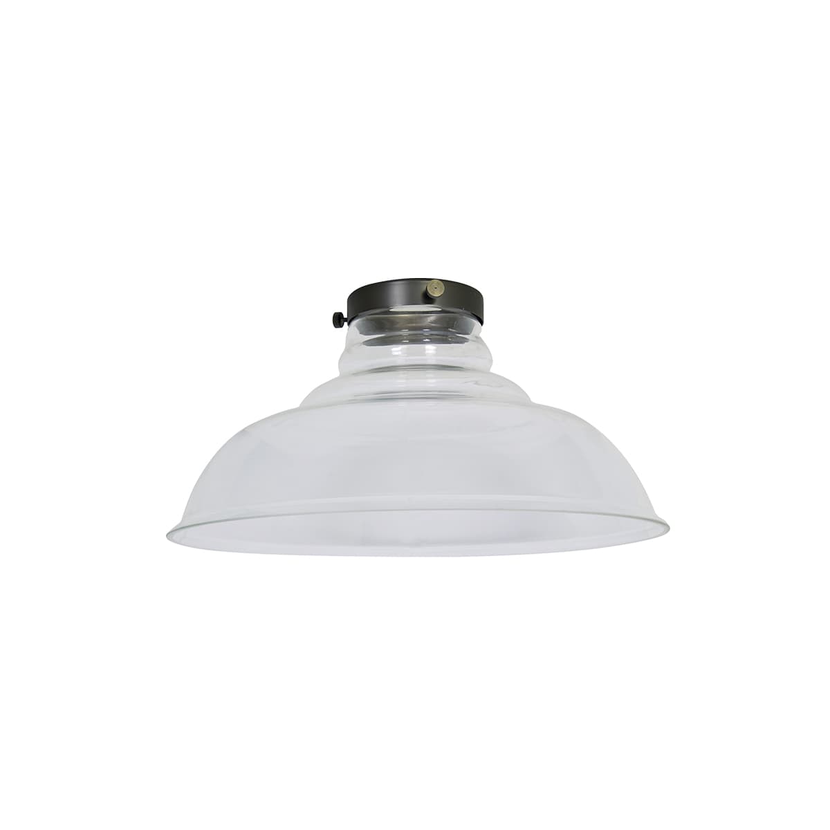 Manor 350mm Barn Shade in Clear Glass