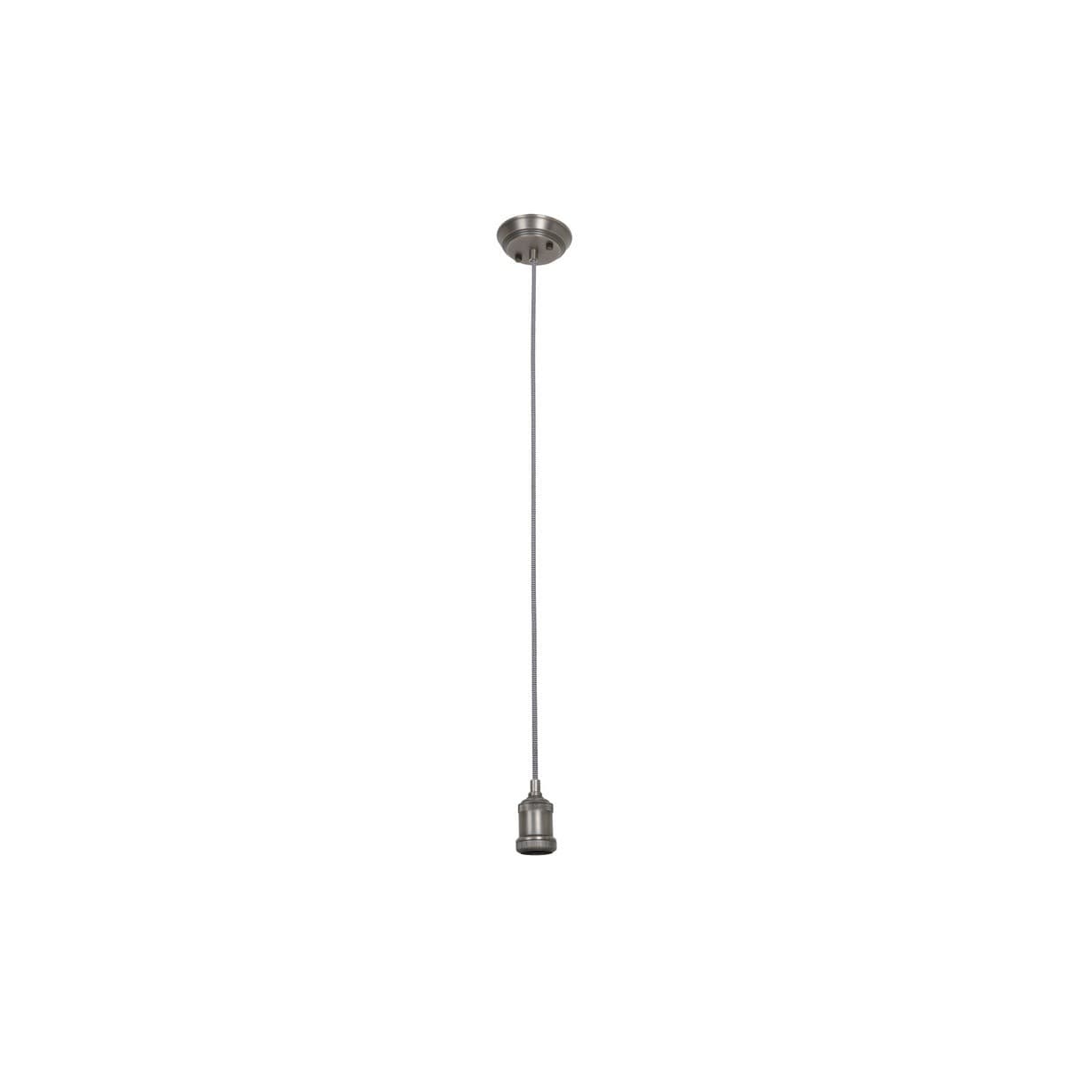 Manor 1 Light 1.8m Suspension Cord in Antique Nickel-img-1