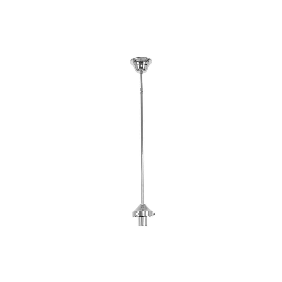 Chrysler 1 Light Adjustable Rod Suspension in Chrome-img-1