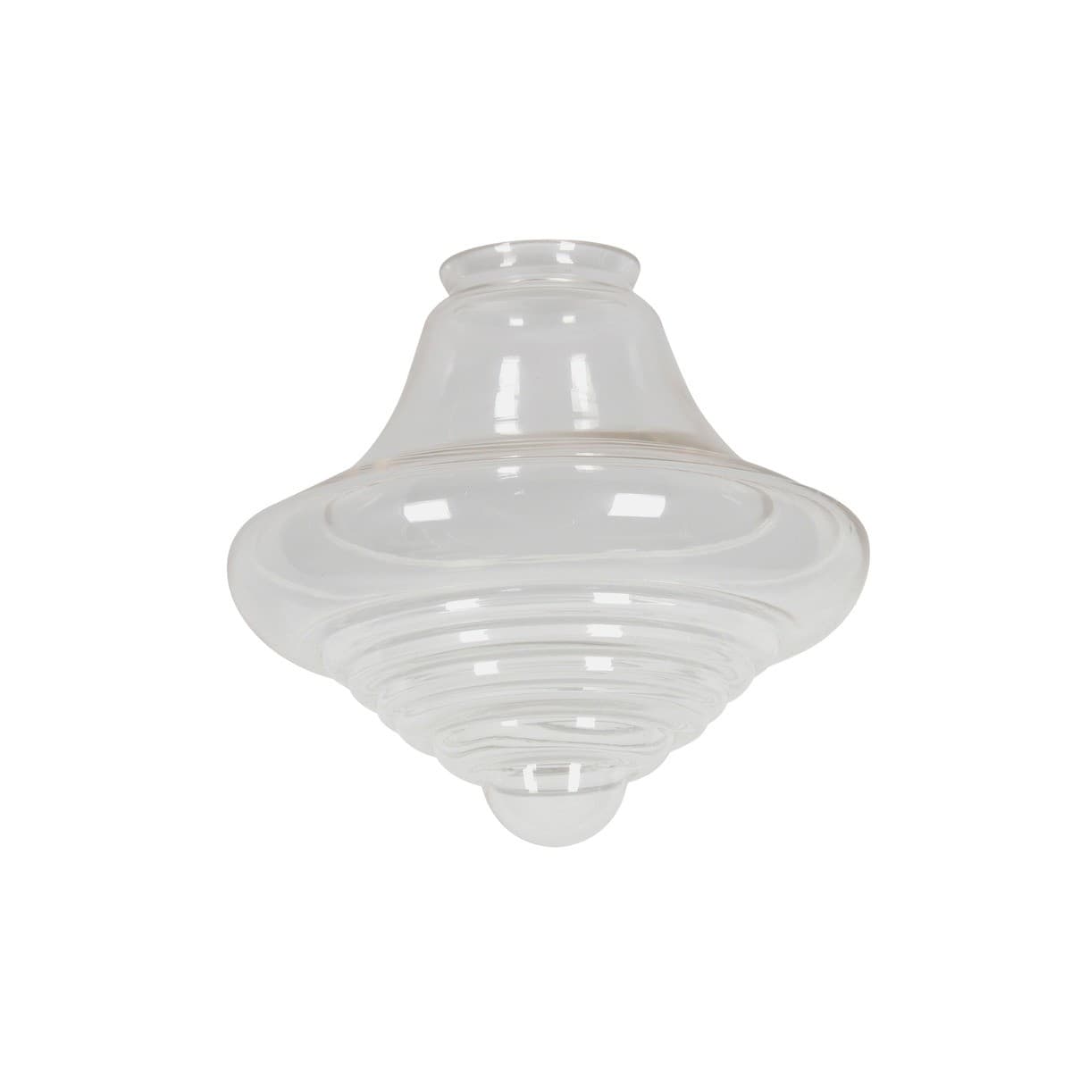 Chrysler Small Tier Shade in Clear Glass