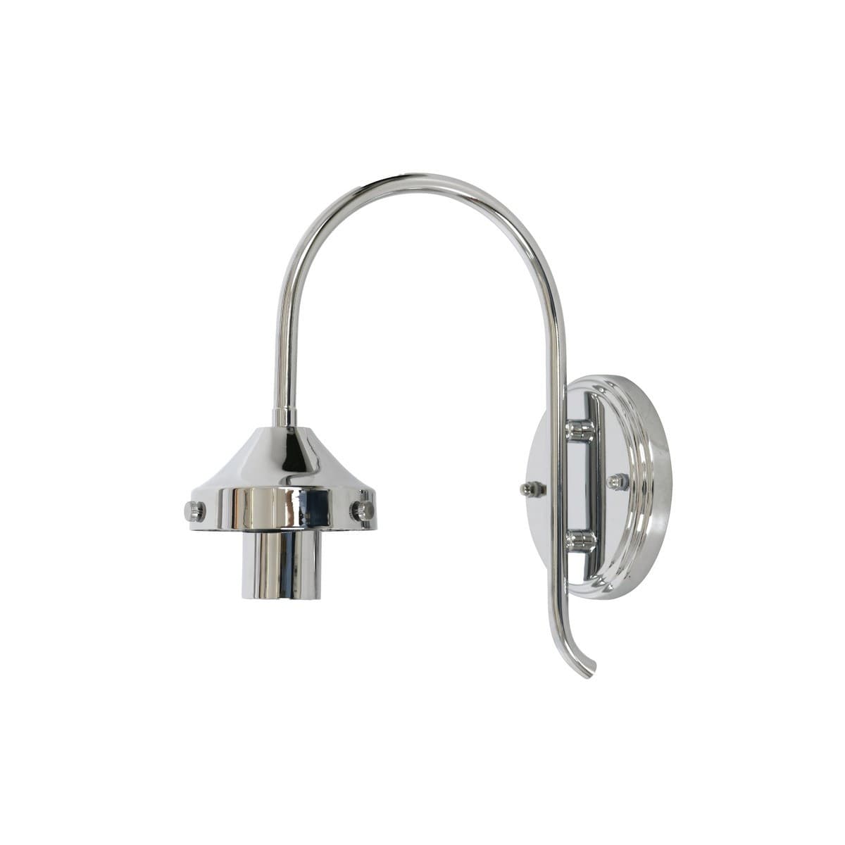 Chrysler 1 Light IP44 Wall Bracket in Chrome
