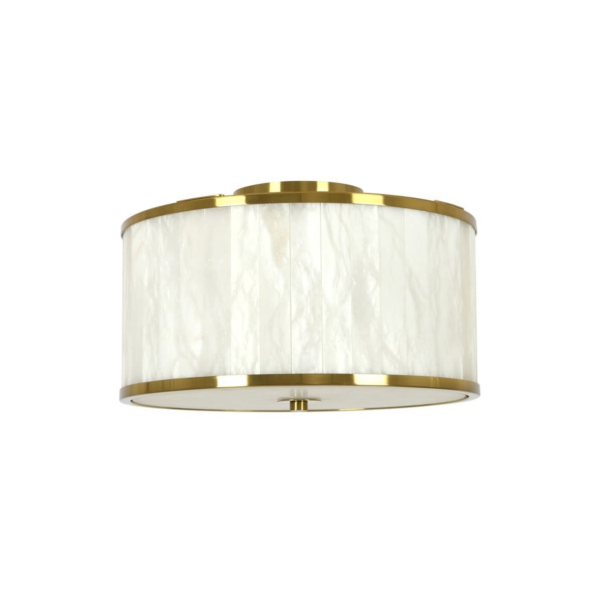 Made by Mayfair Ariana 4 Light Pendant in Aged Brass with Spanish Alabaster-img-2