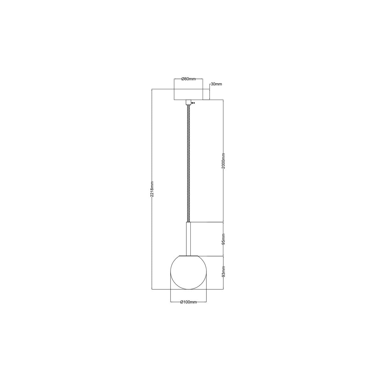 Made By Mayfair Lucent 1 Light 100mm Pendant in Solid Brass with Spanish Alabaster-img-2